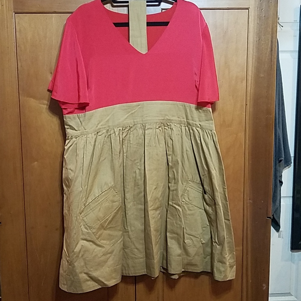 ESHAKTI A-Line Dress with Pockets